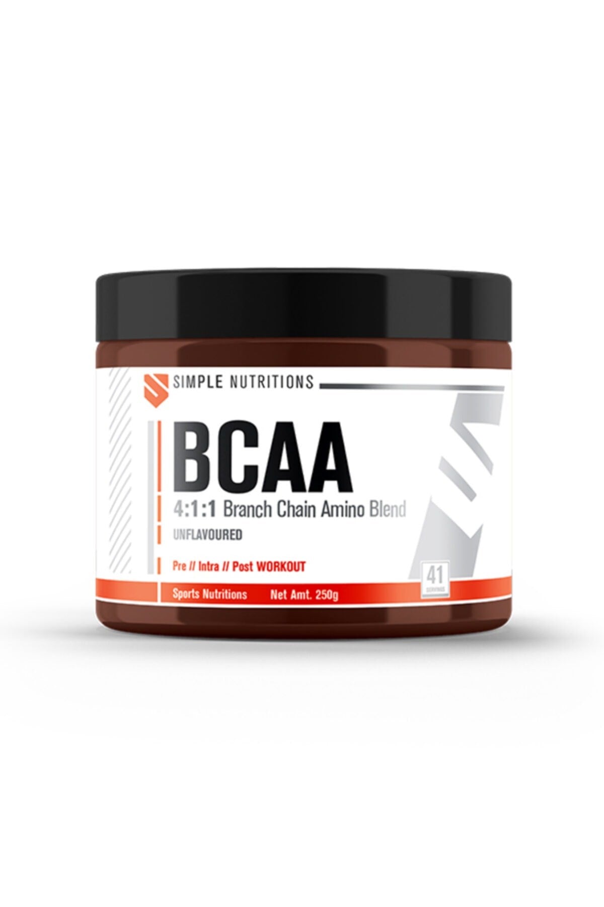Simple Nutrition BCAA 4:1:1 Unflav. 250 Gr