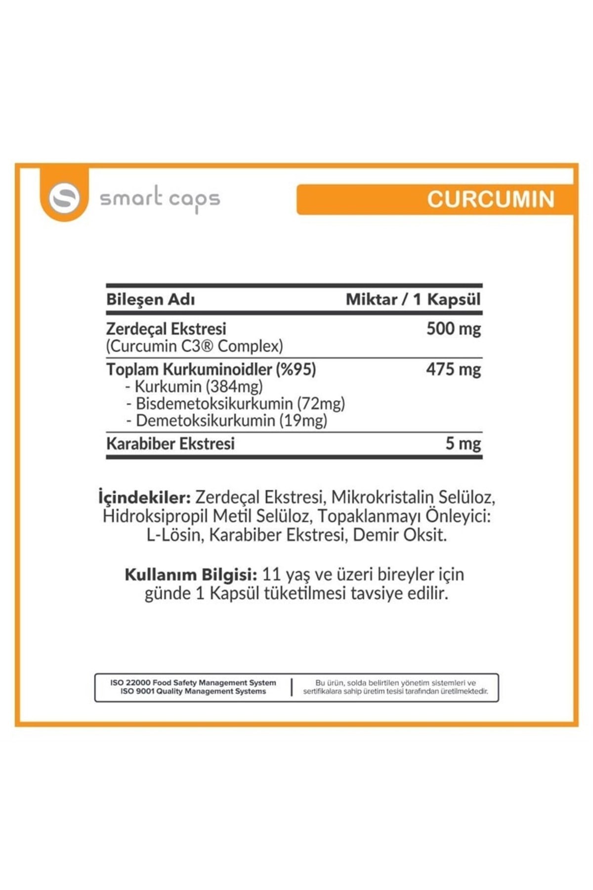 Smartcaps Inflex C3 30 Kapsül - Görsel 2