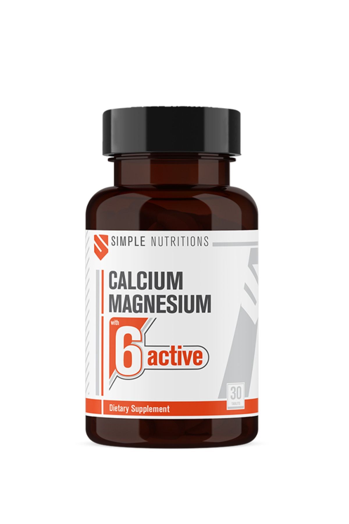 Simple Nutritions Calcium Magnesium with 6-Active 30 Tablet